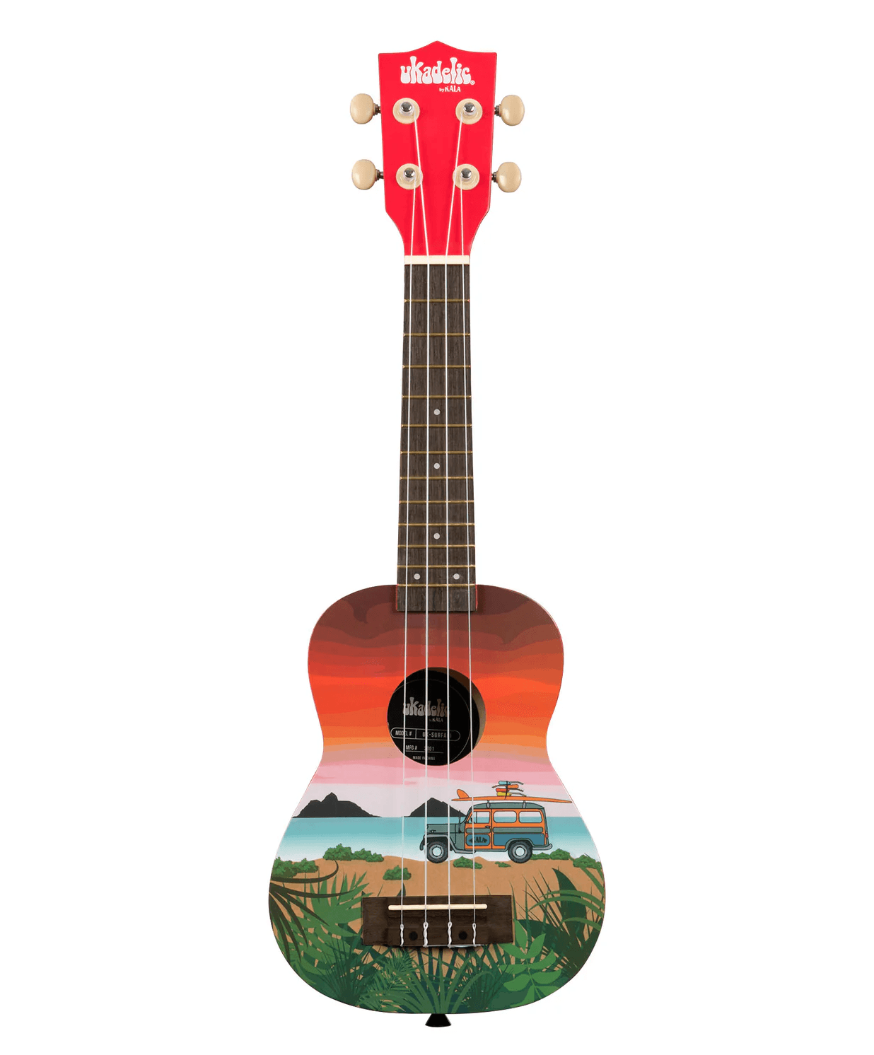 Ukelele Surfari Ukadelic Soprano - Incluye funda