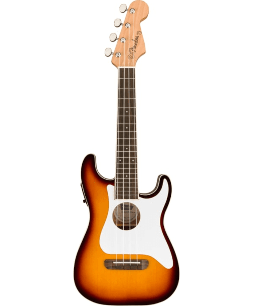 Ukuelele Electroacústico Fullerton Strat - Sunburst