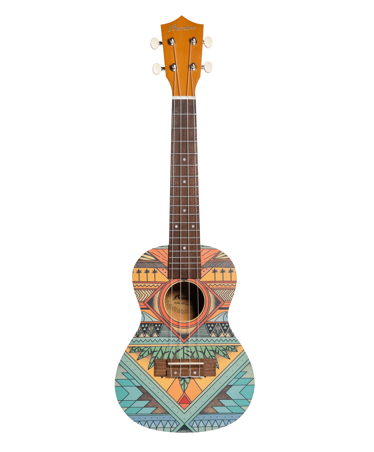 Ukelele Bamboo Concert Pampa BU-23 - Incluye funda