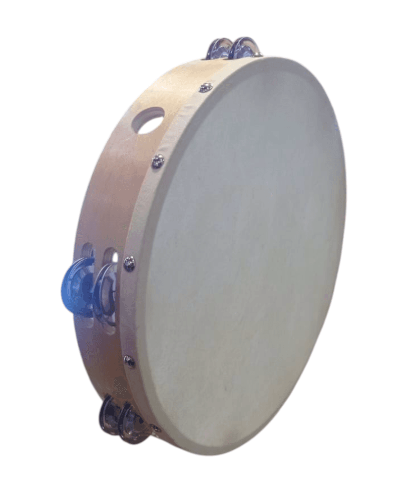 Pandereta MXT 12" con parche de piel de oveja MXT-PN12-16